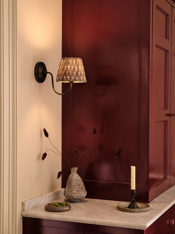 Ashbury bronze wall light