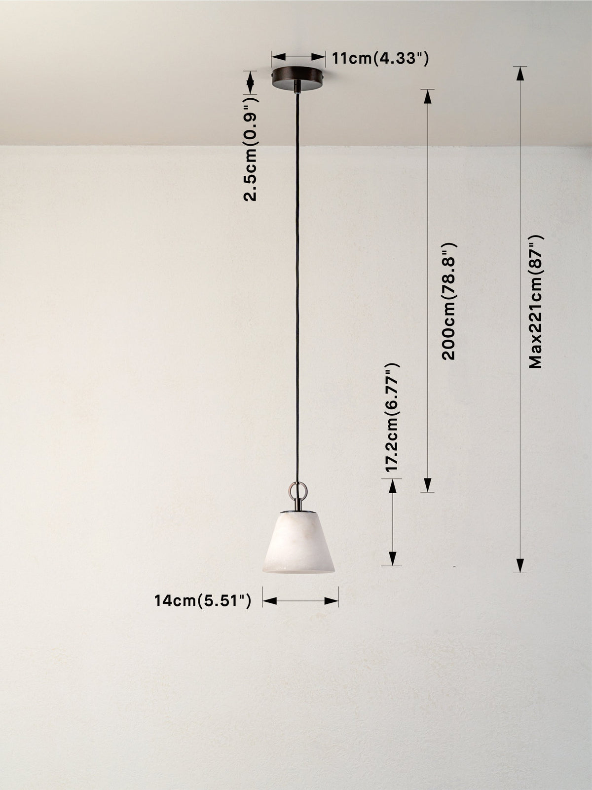 Alba pendant
