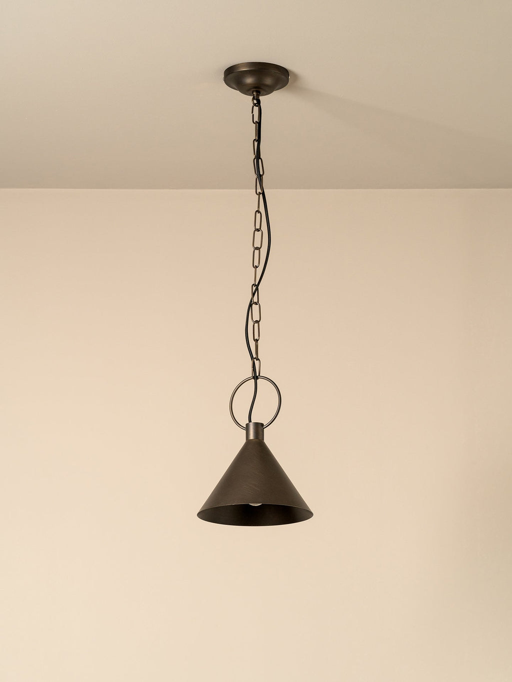 Bladen small bronze pendant