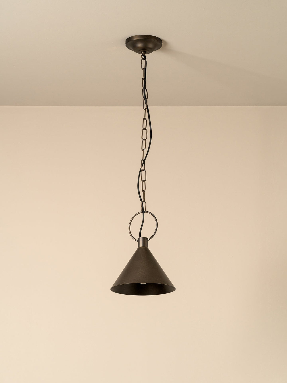 Bladen small bronze pendant