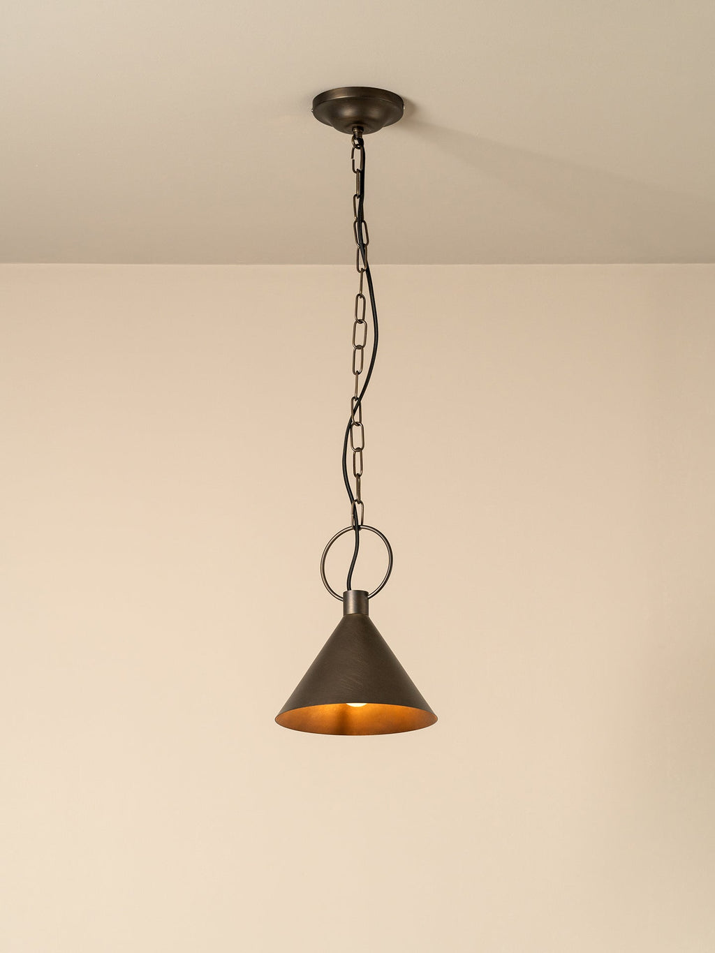 Bladen small bronze pendant