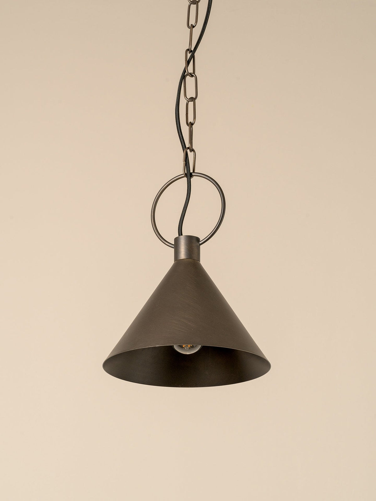 Bladen small bronze pendant
