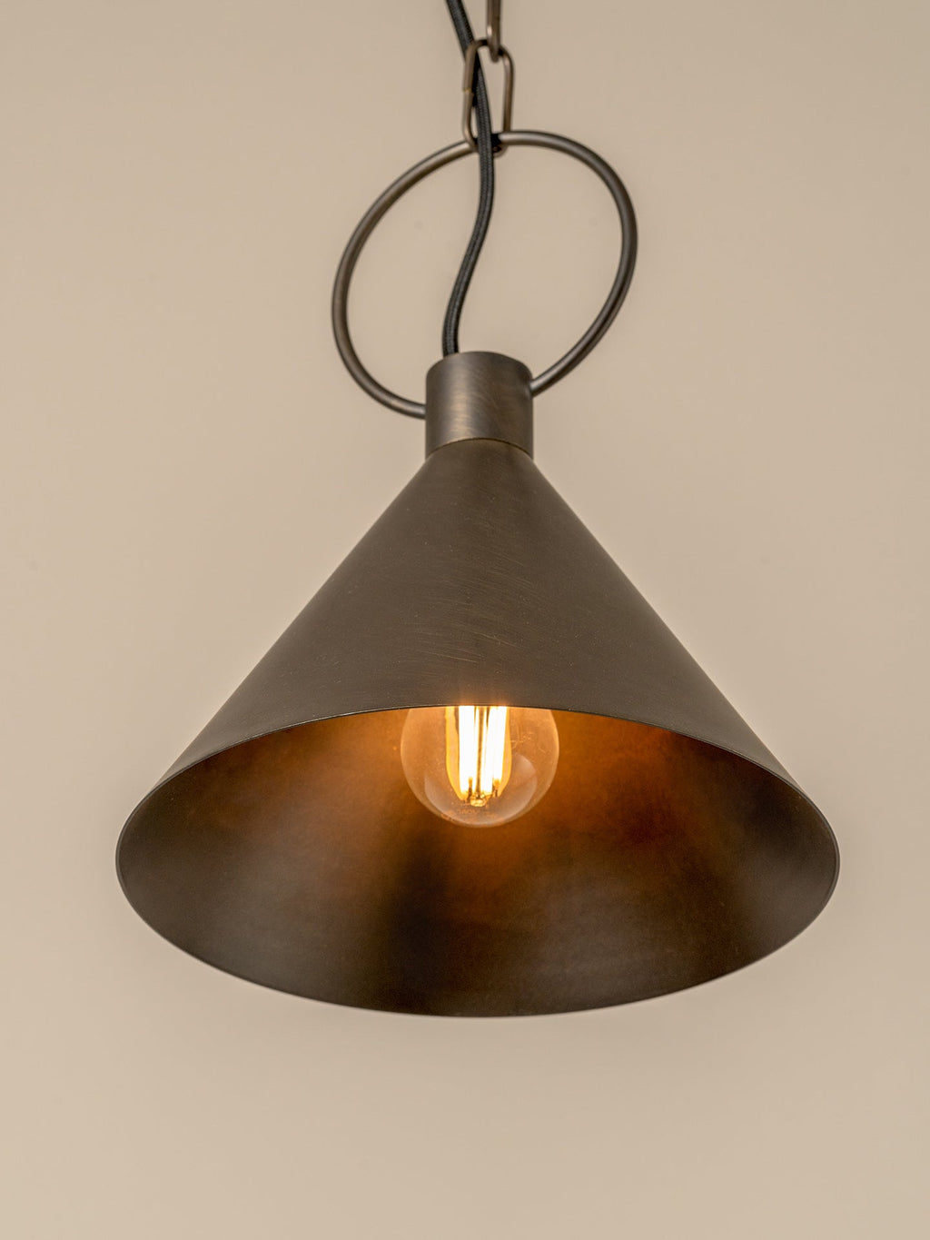 Bladen small bronze pendant