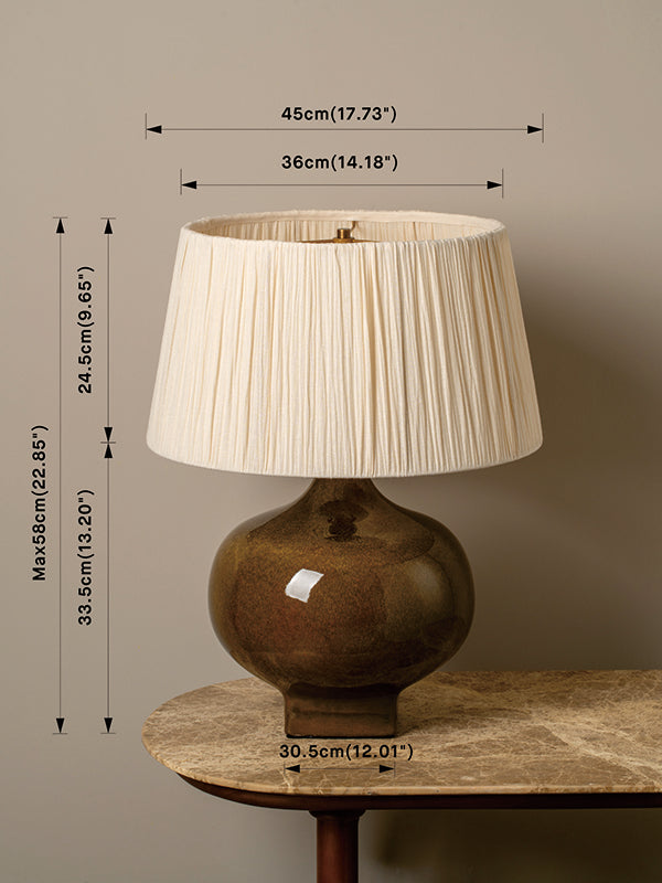 Calcot wide table lamp