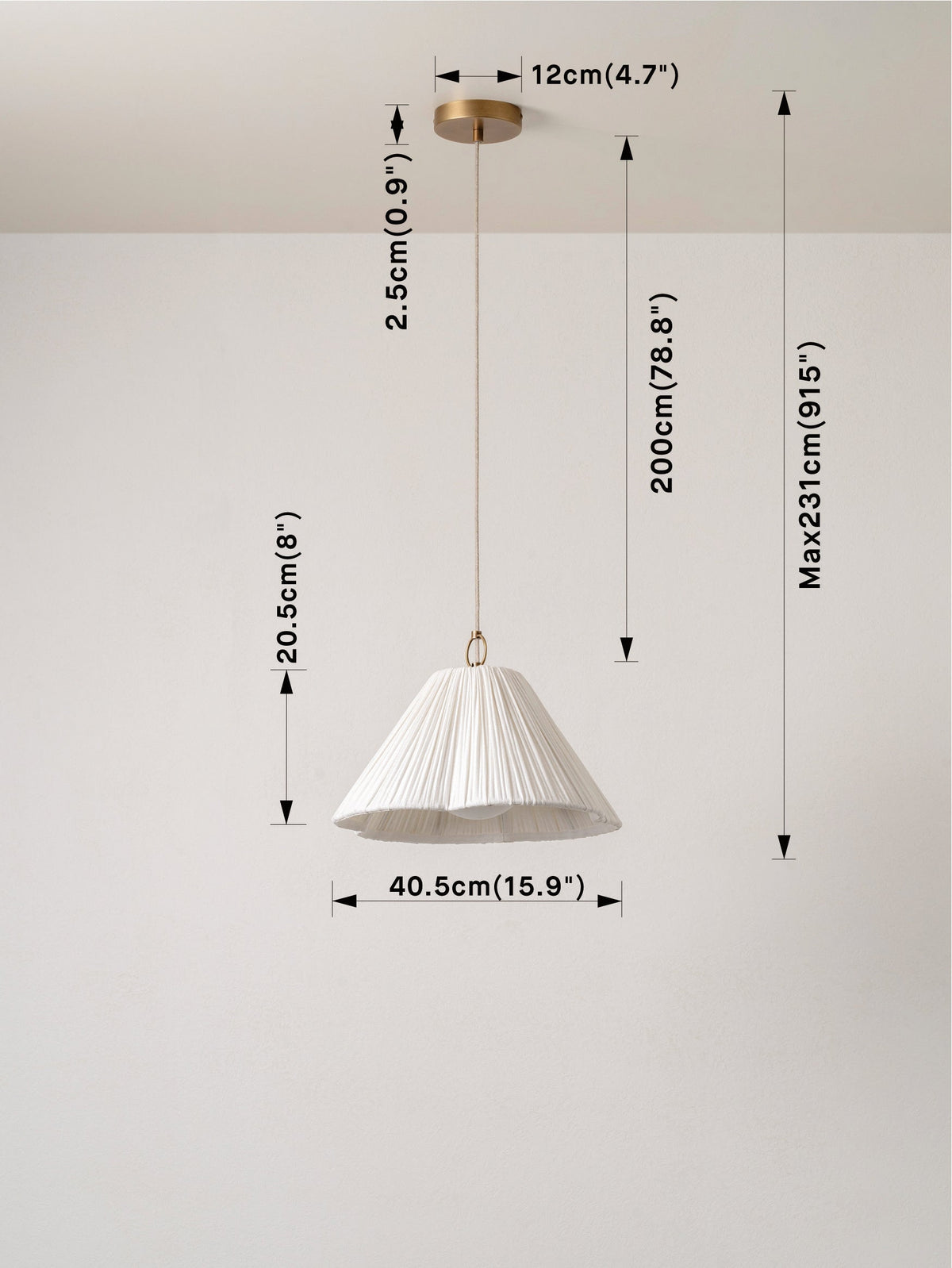 Lindi small pendant